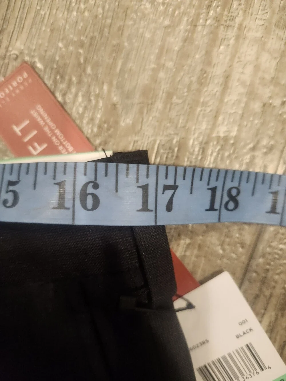 NWT Perry Ellis Portfolio Travel Luxe Modern Fit Dress Pants Black 34x32